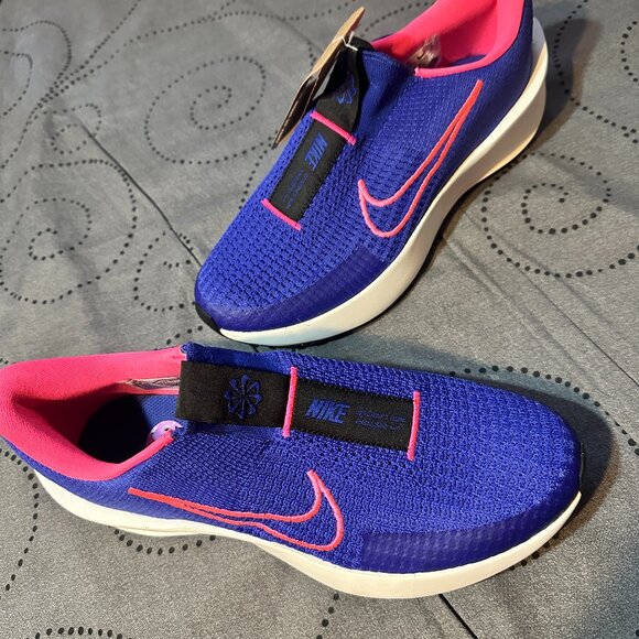 NIKE INTERACT RUNNING EASY ON PURPLE & PINK SHOES SIZE 10.5 WOMEN NEW NO BOX $85 - Picture 1 of 5